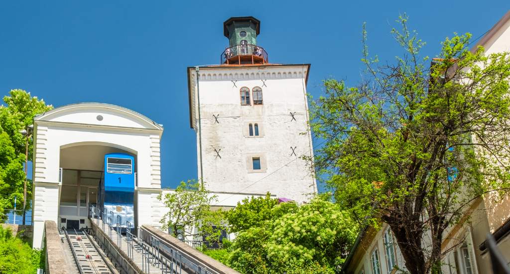 Bezienswaardigheden Zagreb: Zagreb Funicular | Mooistestedentrips.nl