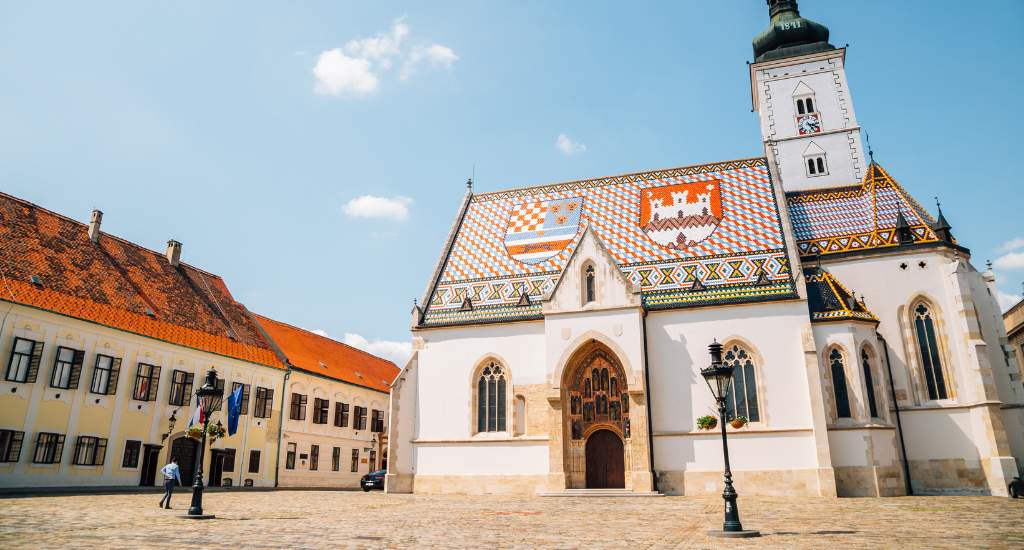 Zagreb bezienswaardigheden: Sint-Marcuskerk | Mooistestedentrips.nl