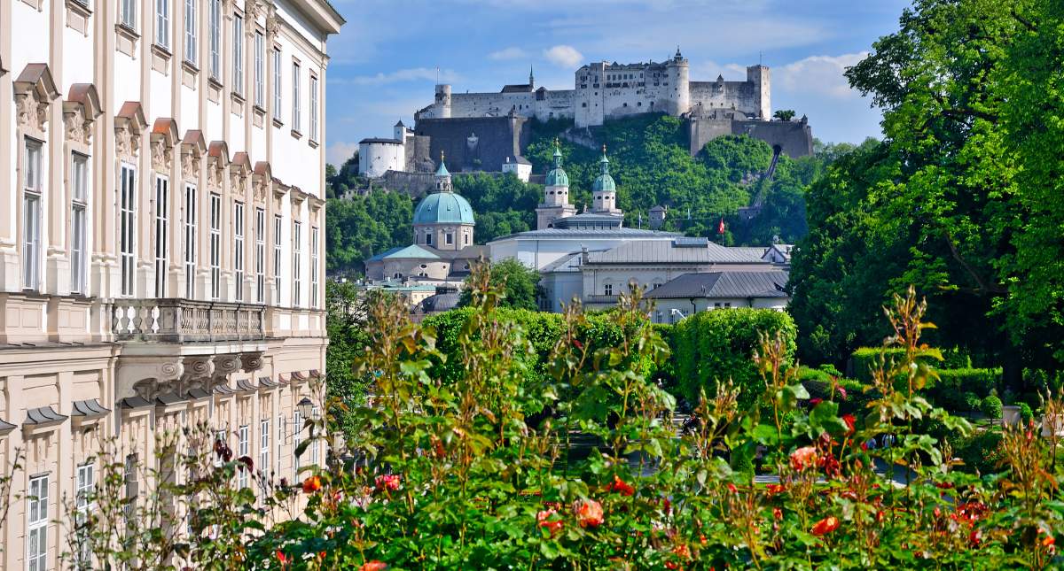 Fietsen in Salzburg: Schloss Mirabell | Mooistestedentrips.nl