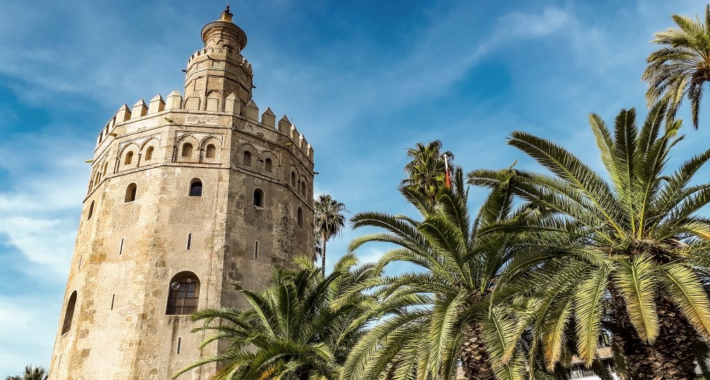 Vakantie Sevilla: Torre de Oro | Mooistestedentrips.nl