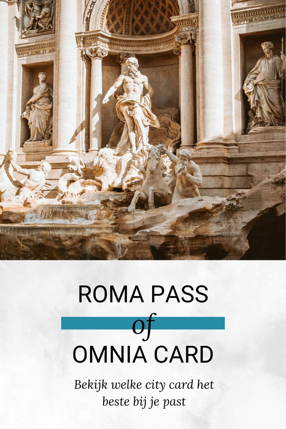 Roma pass of Omia Card: vergelijk de stadspassen van Rome | Mooistestedentrips.nl