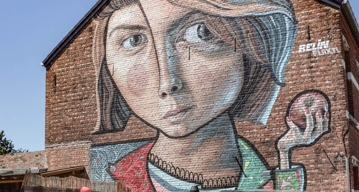 Street art in Hasselt: Belin | Mooistestedentrips.nl