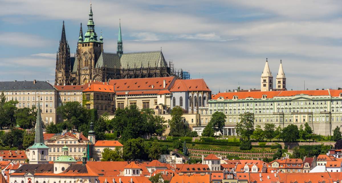 Fietsen in Praag, Praagse Burcht | Mooistestedentrips.nl