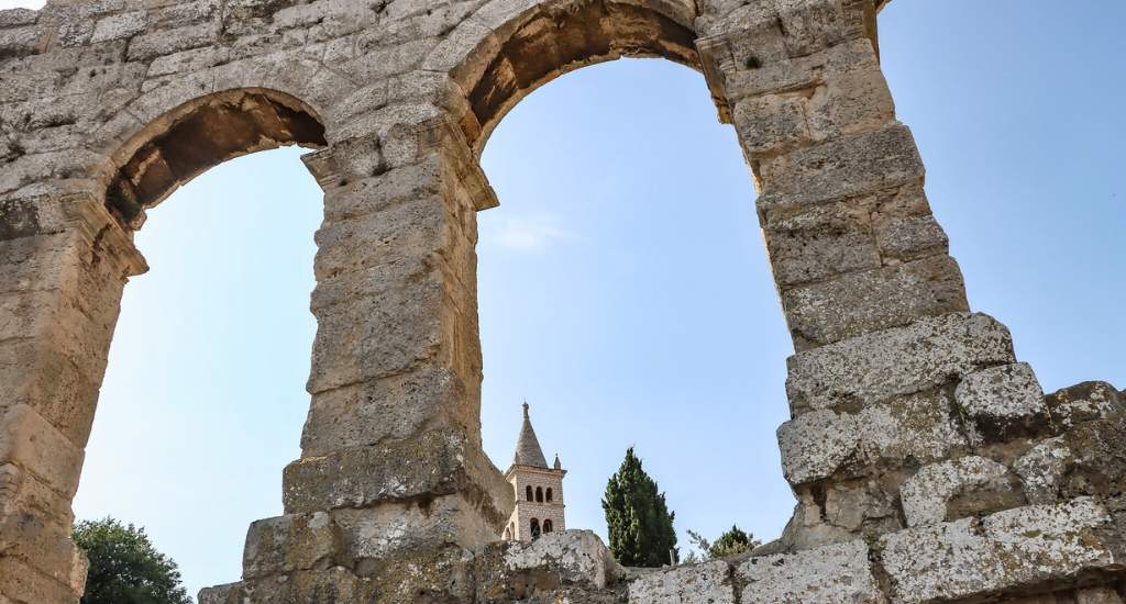 Bezienswaardigheden Pula, Kroatië: Romeins amfitheater | Mooistestedentrips.nl