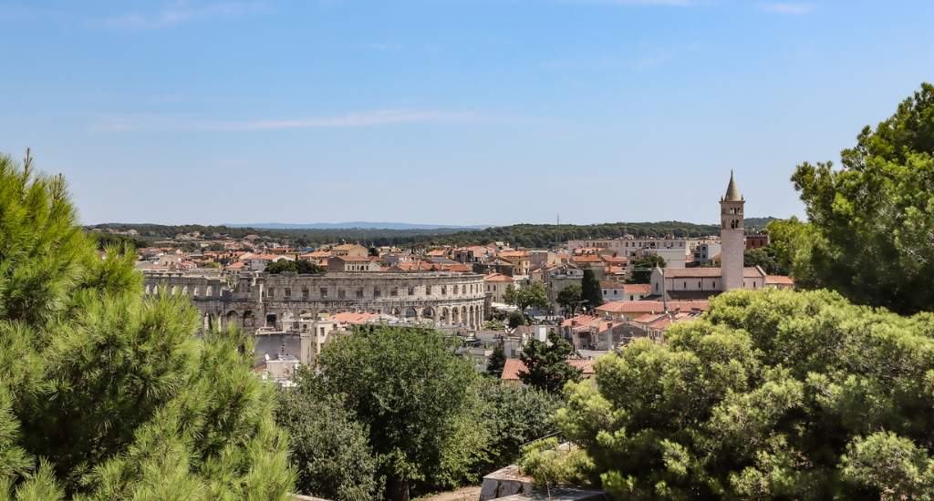 Bezienswaardigheden Pula: Kaštel, Citadel van Pula | Mooistestedentrips.nl