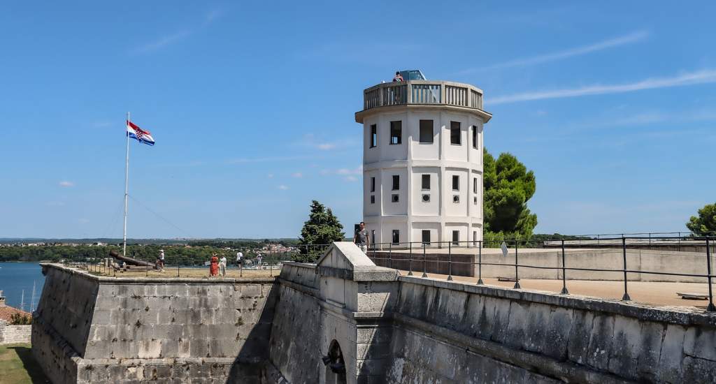 Bezienswaardigheden Pula: Kaštel, Citadel van Pula | Mooistestedentrips.nl