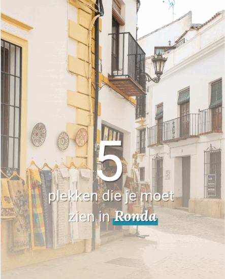 Top bezienswaardigheden Ronda, Spanje | Instagram Mooistestedentrips.nl
