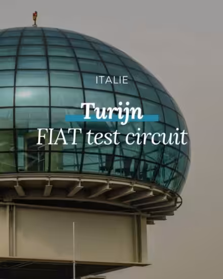 FIAT test circuit in Lingotto, Turijn | Mooistestedentrips.nl
