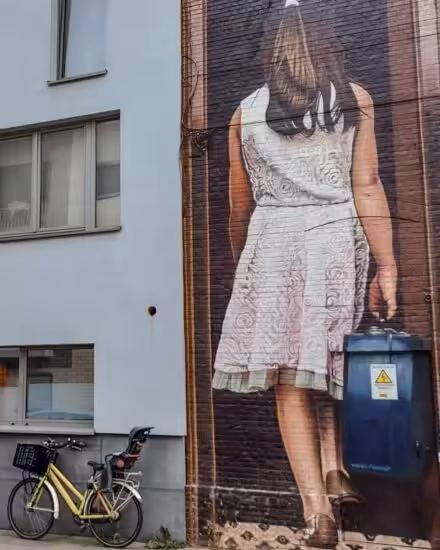 Street art in Leuven, België | Mooistestedentrips.nl