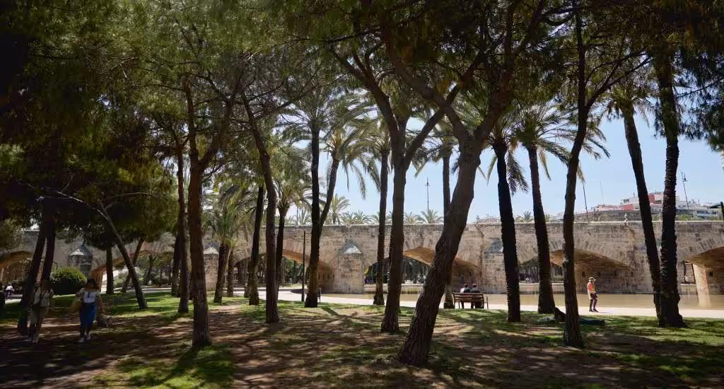 Stedentrip Valencia, Jardín del Turia (foto: Josep Gil)
