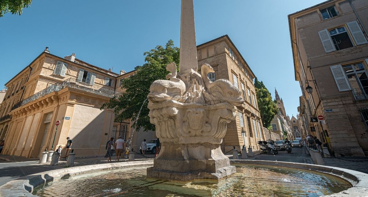 Bezienswaardighenen Aix-en-Provence, Quartier Mazarin (foto: Thomas Luppo)