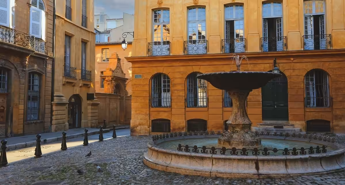Bezienswaardigheden Aix-en-Provence: fonteinen. (Foto: EoNaYa/ Getty Images)
