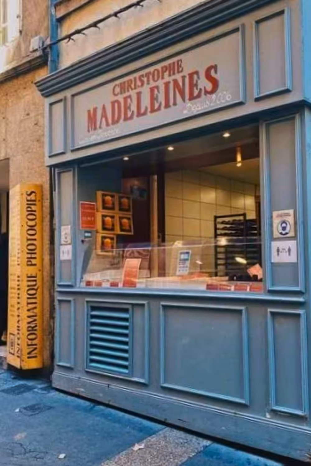 Foto met dank aan Les Madeleines de Christophe